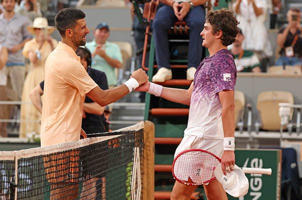 Joao Fonseca Brazil beats Novak Djokovic French Open 2026