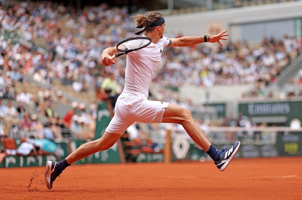 Alexander Zverev Germany v Jesper De Jong French Open 2026
