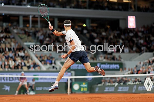 Jakub Mensik Czechia forehand v Joao Fonseca French Open 2026