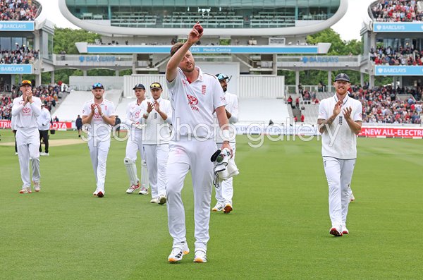 Ollie Robinson England 5 wickets v New Zealand Lord's Test 2026