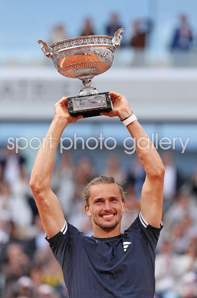 Alexander Zverev Germany French Open Champion Roland Garros Paris 2026