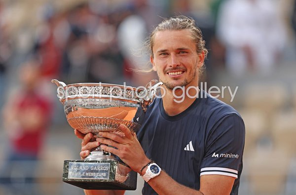 Alexander Zverev Germany French Open Champion Roland Garros 2026