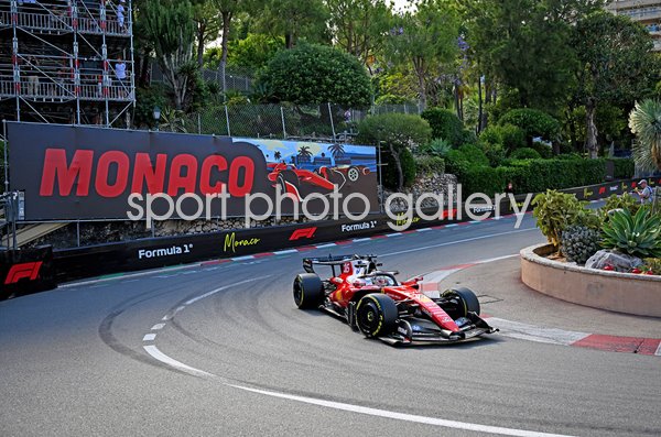 Charles Leclerc Monaco driving Ferrari Monaco Grand Prix 2026