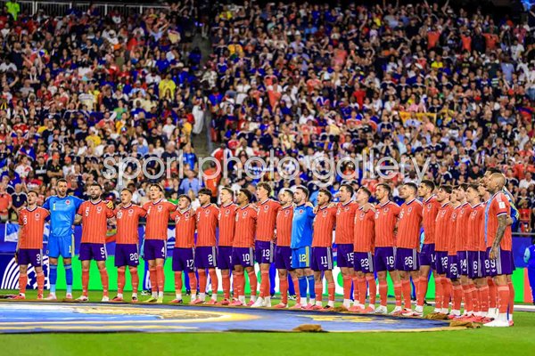 Scotland players line up national anthem V Haiti Boston World Cup 2026