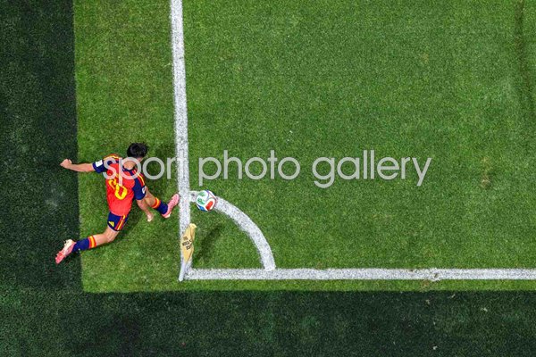 Pedri Spaincorner kick World Cup 2026 Spain V Cabo Verde at Atlanta 2026.