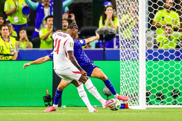 Marcus Rashford scores England v Croatia Dallas World Cup 2026.