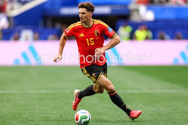 Thomas Meunier Belgium v Iran Los Angeles World Cup 2026