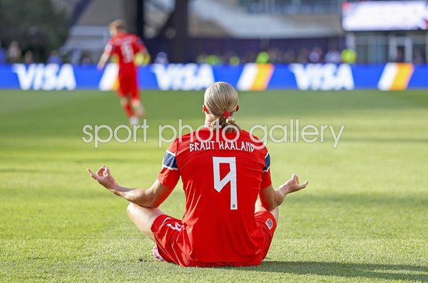 Erling Haaland Norway trademark goal celebration v Iraq World Cup 2026