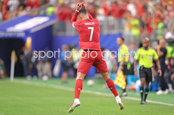 Cristiano Ronaldo Portugal trademark goal celebration v Uzbekistan World Cup 2026