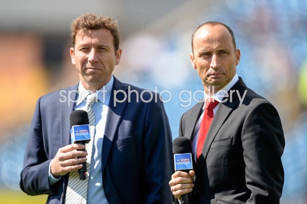 Michael Atherton and Nasser Hussain Headingley 2013