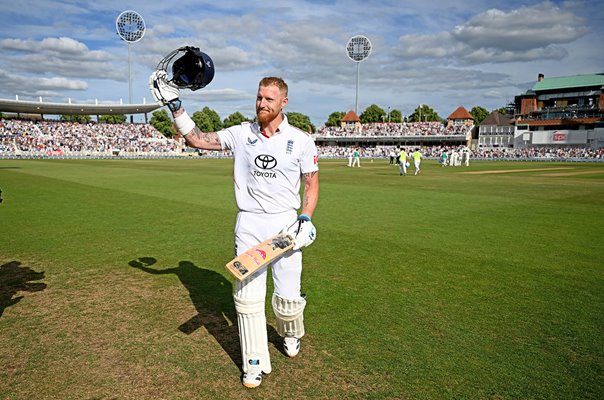 Ben Stokes England leaves the test arena v New Zealand Trent Bridge 2026