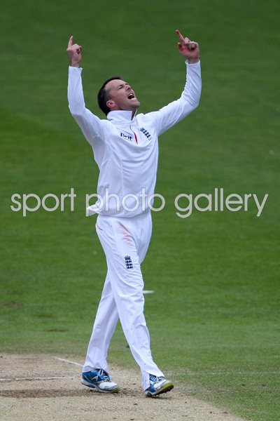 Graeme Swann England v New Zealand Headingley 2013
