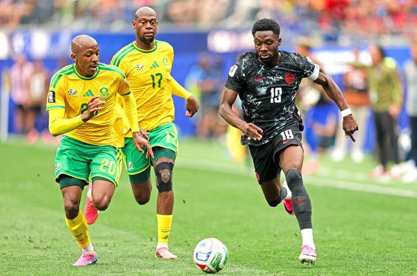 Alphonso Davies Canada v South Africa Last 32 Los Angeles World Cup 2026