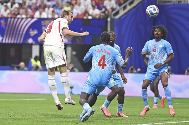 Harry Kane England scores v Congo DR Last 32 Atlanta World Cup 2026