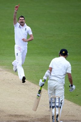 James Anderson takes series winning wicket v New Zealand 2013