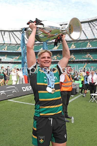 Henry Pollock Northampton Saints PREM Trophy Twickenham 2026