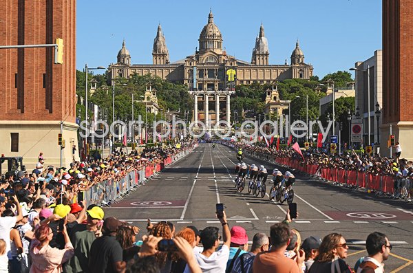 Plaza de Espanya Barcelona Stage 1 Tour de France 2026  