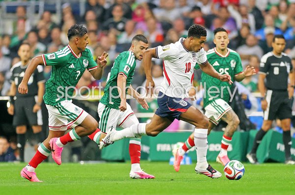 Jude Bellingham England v Mexico Last 16 Azteca Stadium World Cup 2026