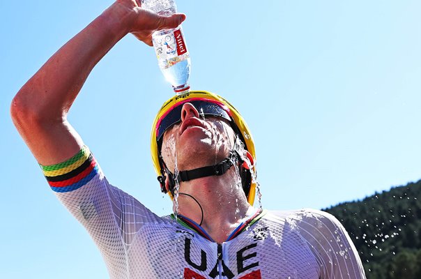 Tadej Pogacar Slovenia Stage 3 Cool Down Tour de France 2026