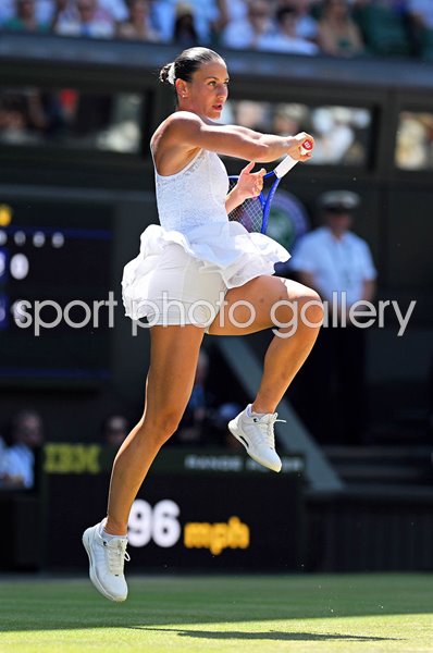 Marta Kostyuk Ukraine v Jasmine Paolini quarter final Wimbledon 2026