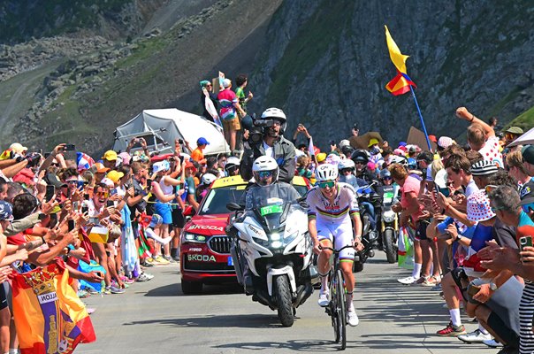 Tadej Pogacar Slovenia Col du Tourmalet Stage 6 Tour de France 2026