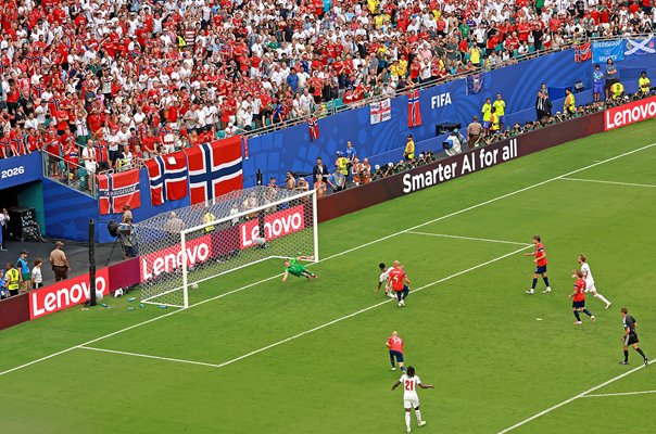 Jude Bellingham England scores winner v Norway quarter final World Cup 2026