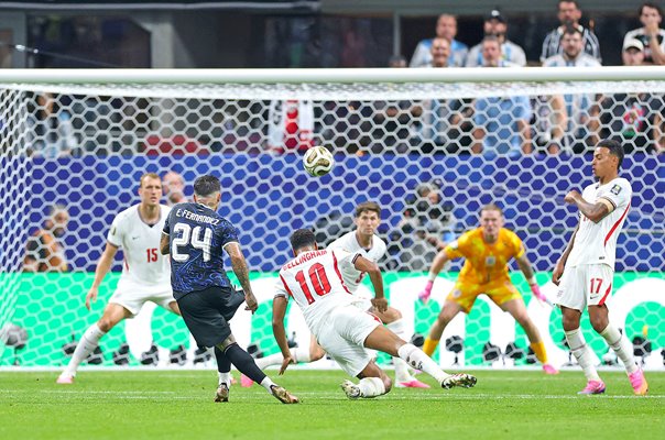 Enzo Fernandez Argentina scores v England semi final World Cup 2026