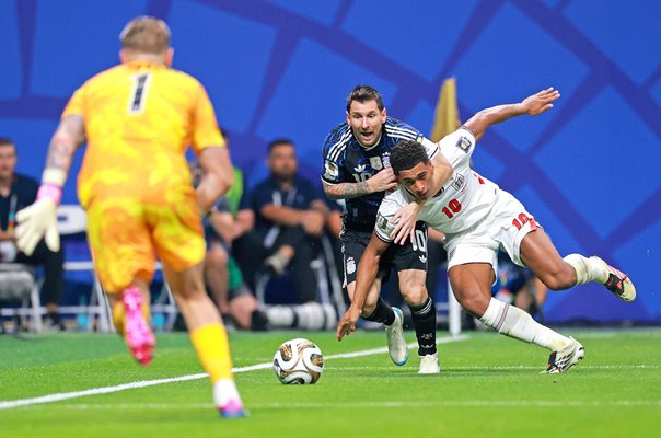Jude Bellingham England v Lionel Messi Argentina semi final World Cup 2026