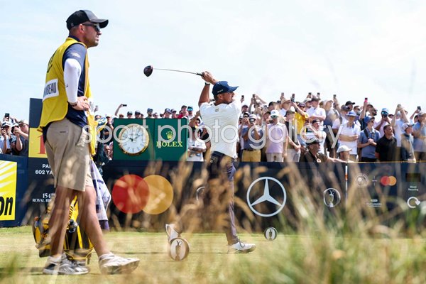 Bryson DeChambeau USA drives 14th tee Open Championship Royal Birkdale 2026