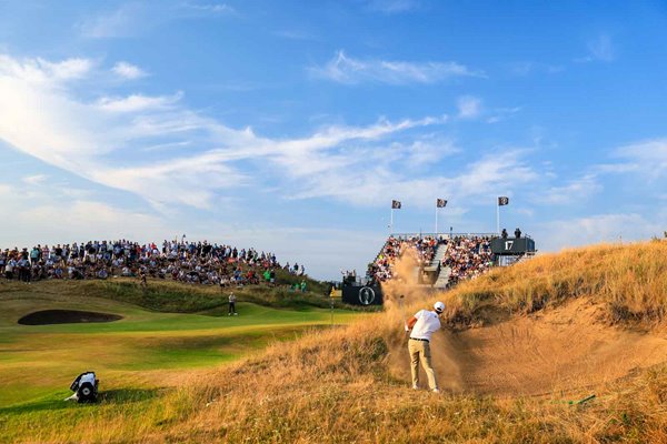 Xander Schauffele USA 17th hole Open Championship Royal Birkdale 2026
