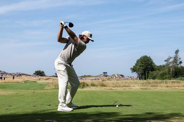 Tommy Fleetwood England 5th tee Open Championship Royal Birkdale 2026