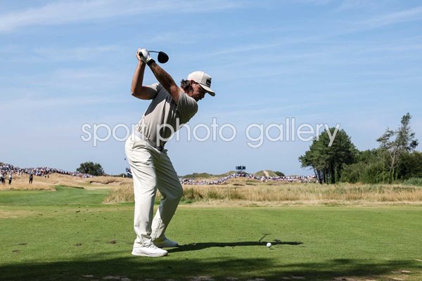 Tommy Fleetwood England 5th tee Open Championship Royal Birkdale 2026