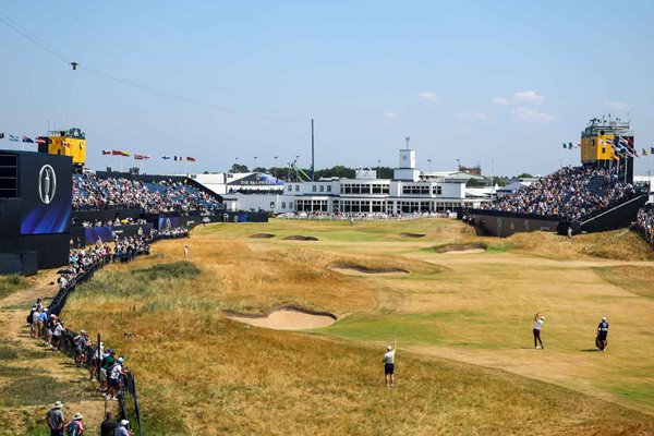 Tom McKibbin Northern Ireland 18th hole Open Championship Royal Birkdale 2026