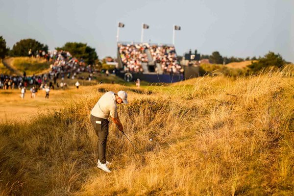 Matt Fitzpatrick England 17th hole Open Championship Royal Birkdale 2026