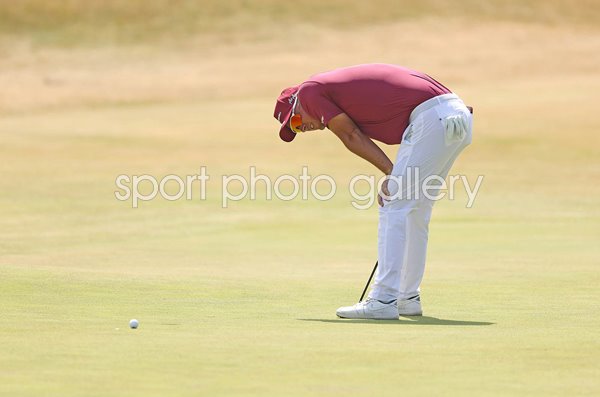 Lucas Herbert Australia misses putt for all-time major record 61 Royal Birkdale 2026