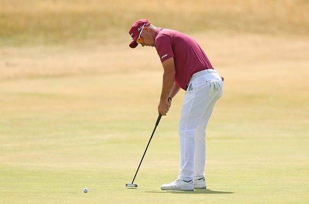 Lucas Herbert Australia putts for major record 61 British Open Royal Birkdale 2026