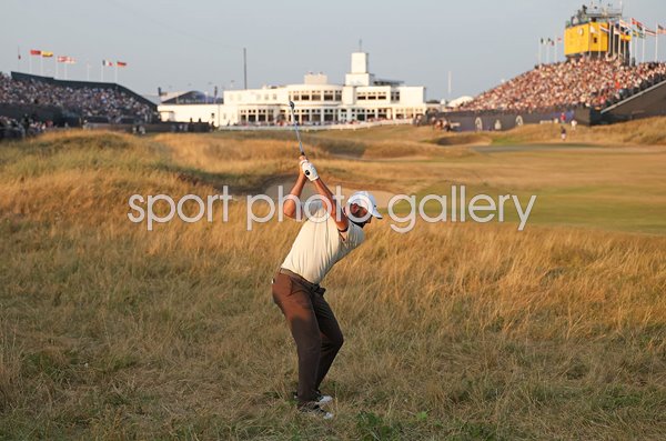 Scottie Scheffler USA 18th hole Day 2 Open Championship Royal Birkdale 2026