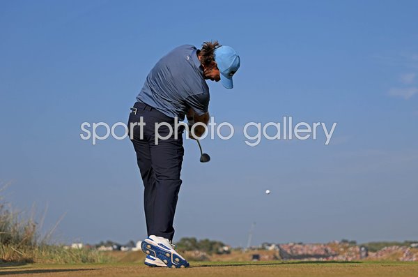 Tommy Fleetwood England 13th hole Day 2 Open Championship Royal Birkdale 2026