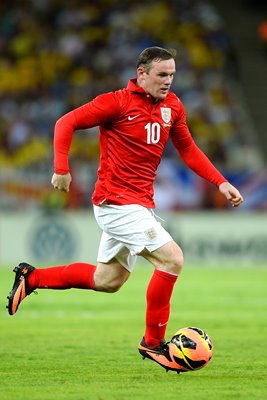 Wayne Rooney England v Brazil  - Rio 2013