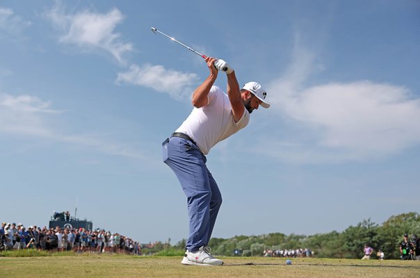 Jon Rahm Spain 4th hole Day 2 Open Championship Royal Birkdale 2026
