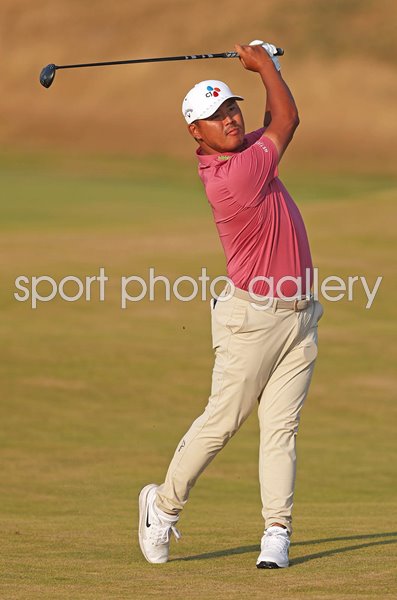 Si Woo Kim South Korea Day 2 Open Championship Royal Birkdale 2026