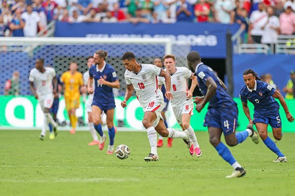 Jude Bellingham England power and control v France World Cup 2026