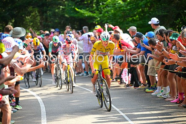 Tadej Pogacar Slovenia breakaway Stage 14 Tour de France 2026  