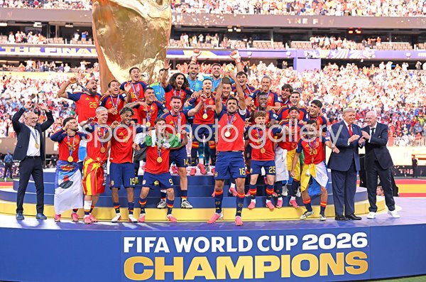 Spain World Champions New Jersey 2026