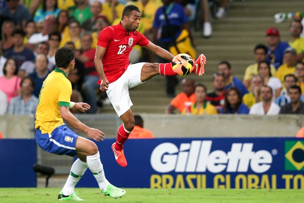 Ashley Cole England v Brazil, Maracana Stadium 2013