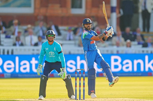 Virat Kohli India hits a six v England ODI Lord's 2026
