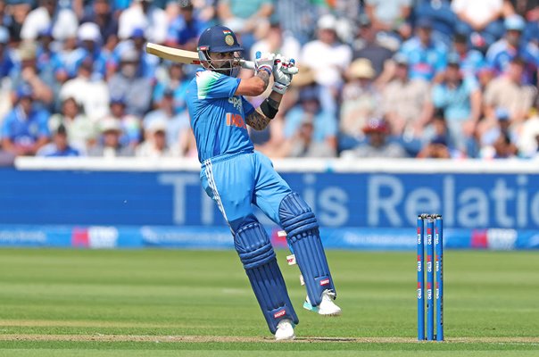 Virat Kohli India bats v England 2nd ODI Cardiff 2026