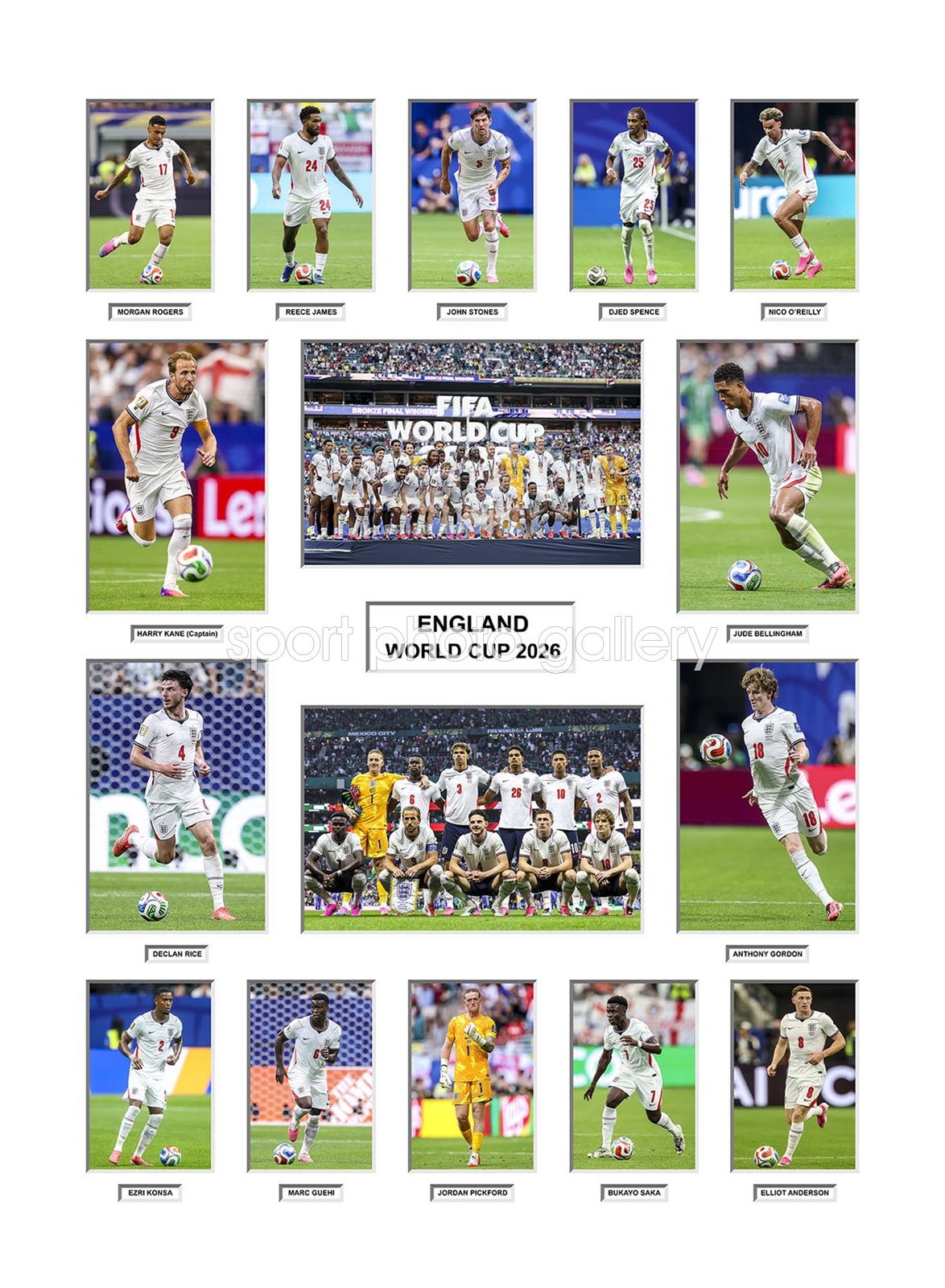 England World Cup 2026 Team Special