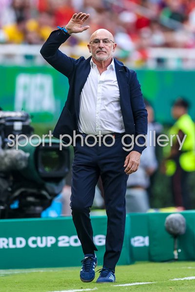 Luis De La Fuente Spain Head Coach v Uruguay Group H World Cup 2026