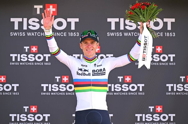 Remco Evenepoel Belgium wins Stage 16 Time Trial Tour de France 2026